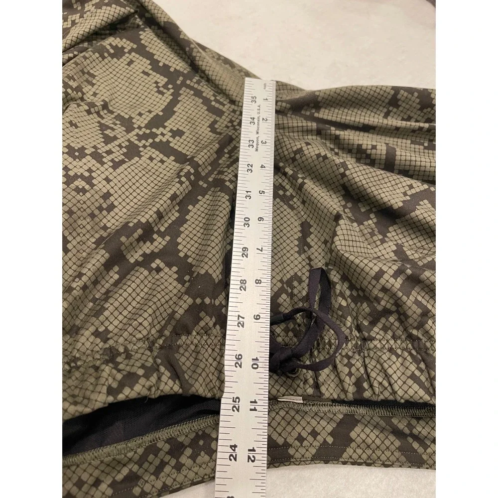 Lululemon Womens‎ On the Fly Jogger 10 Green Snakeskin Athleisure Tapered Pant